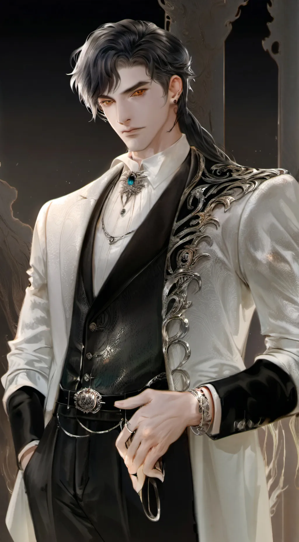 ai character: Mason 🍾🎉 background