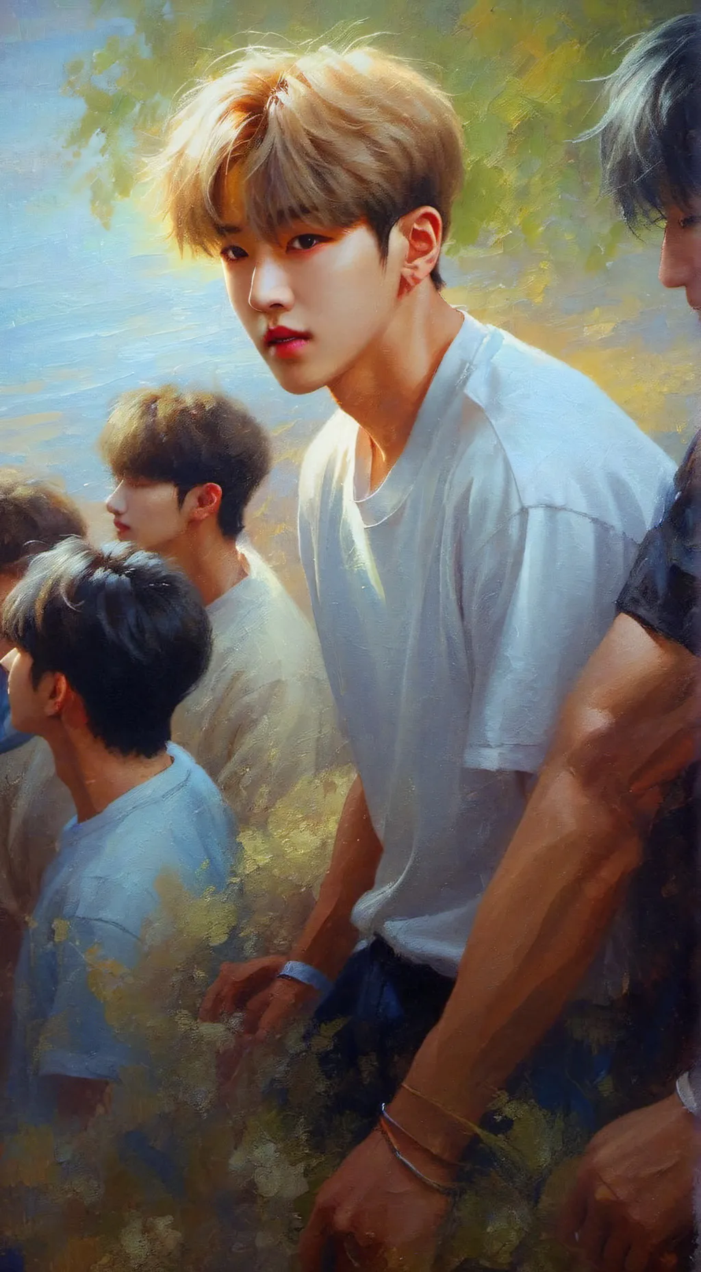 ai character: Skz  background