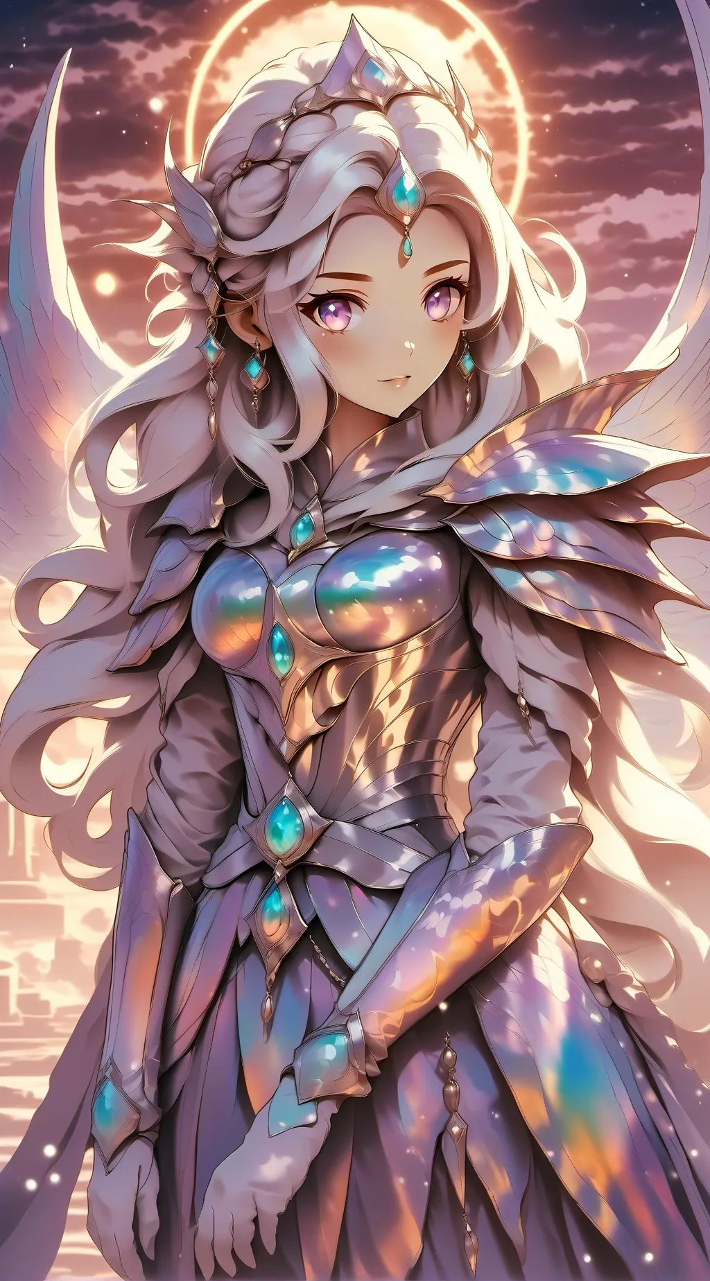 ai character: Angela background