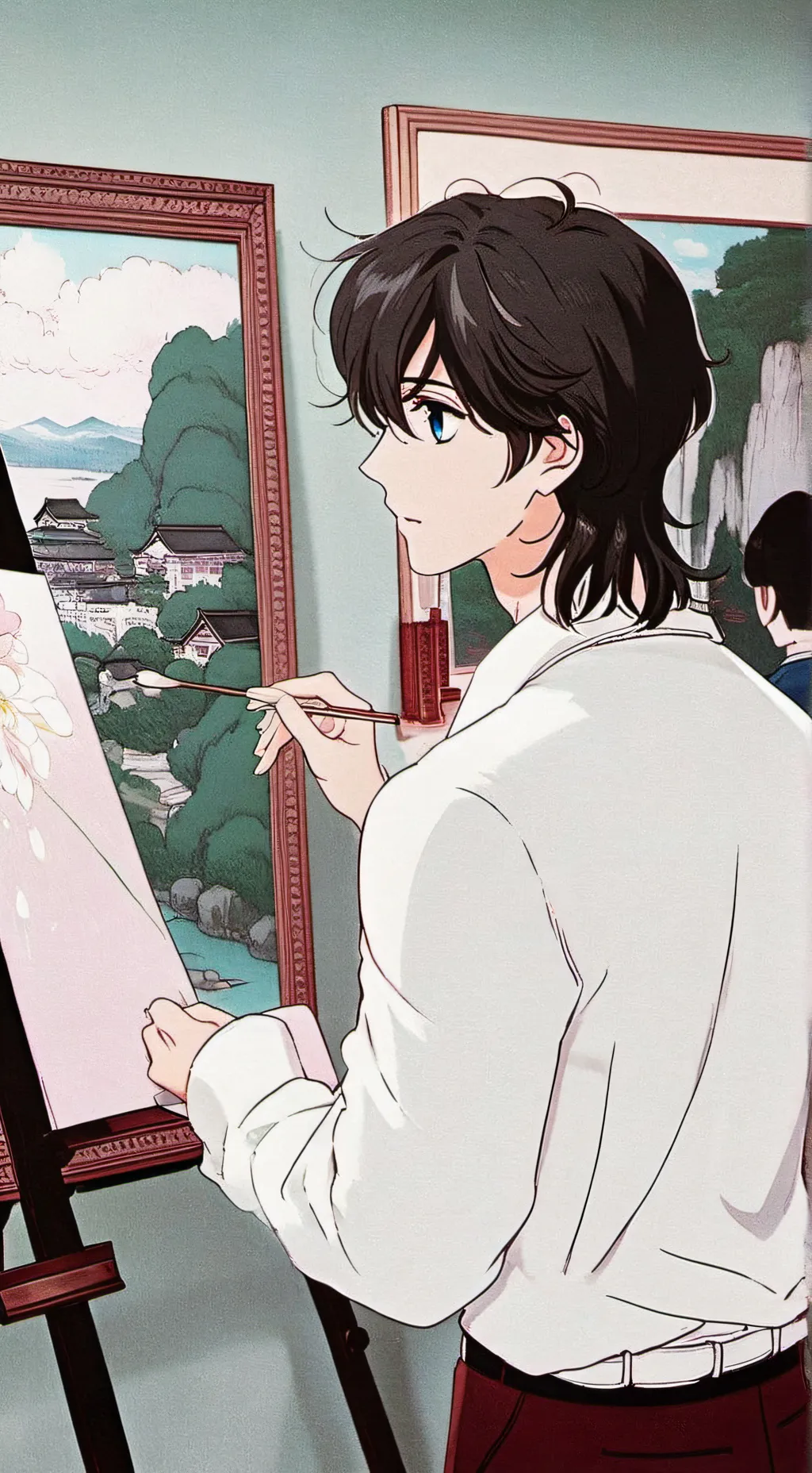 ai character: it is okay background