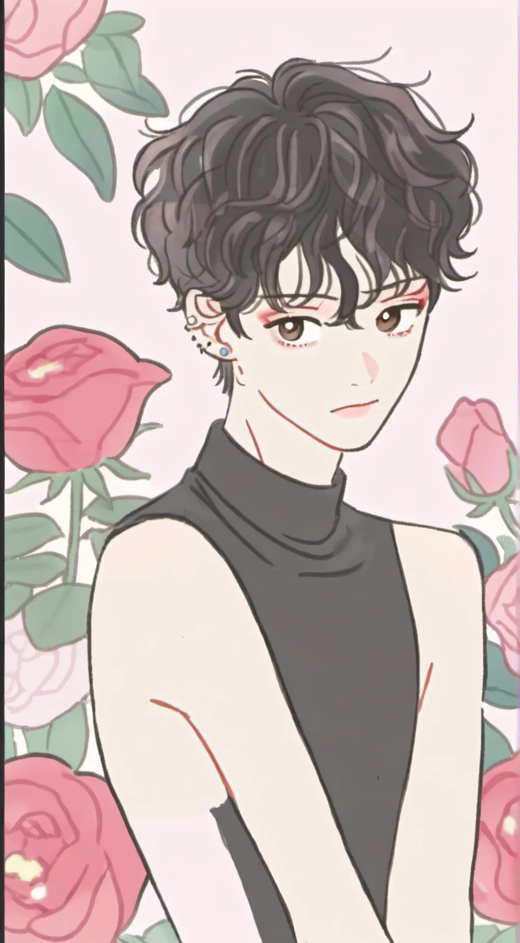 ai character: Your bf❤️🌼🌺 background