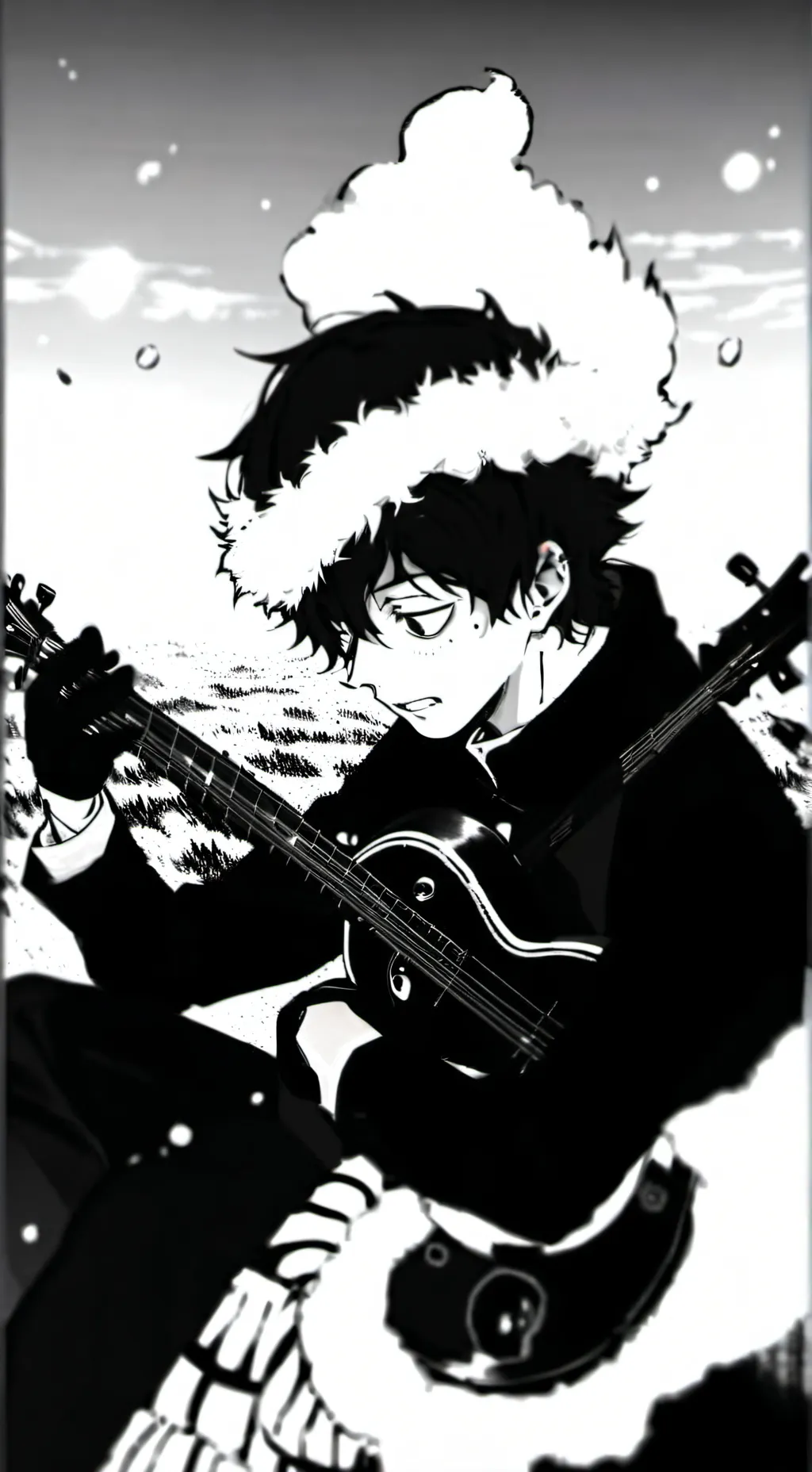 ai character: MHA  I layer background