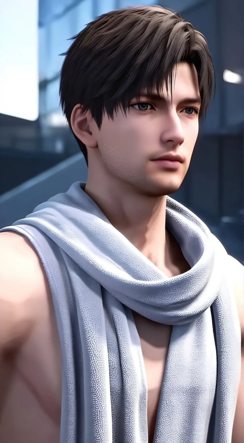 ai character: your boss(Ash) background