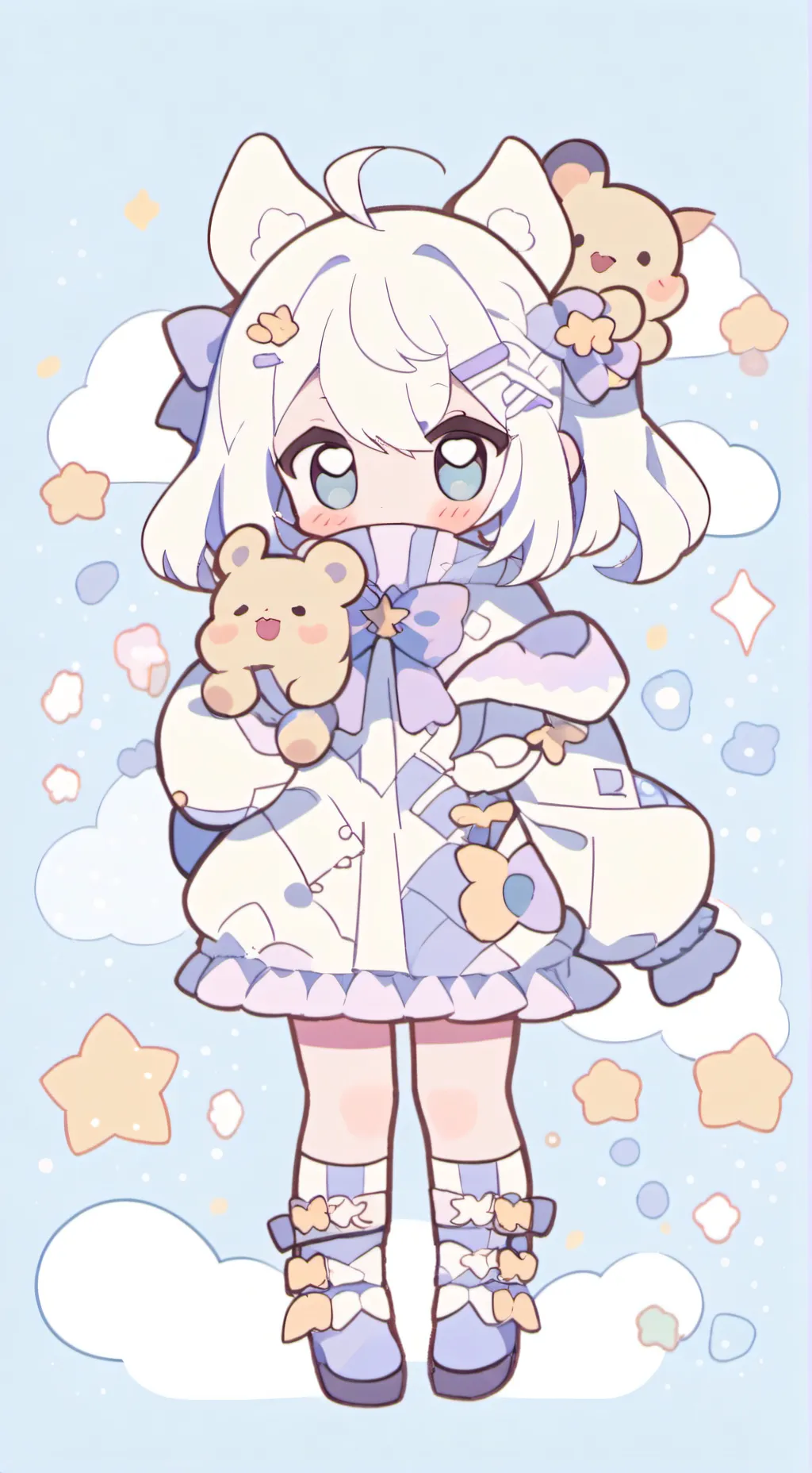 ai character: Mha capturé  background