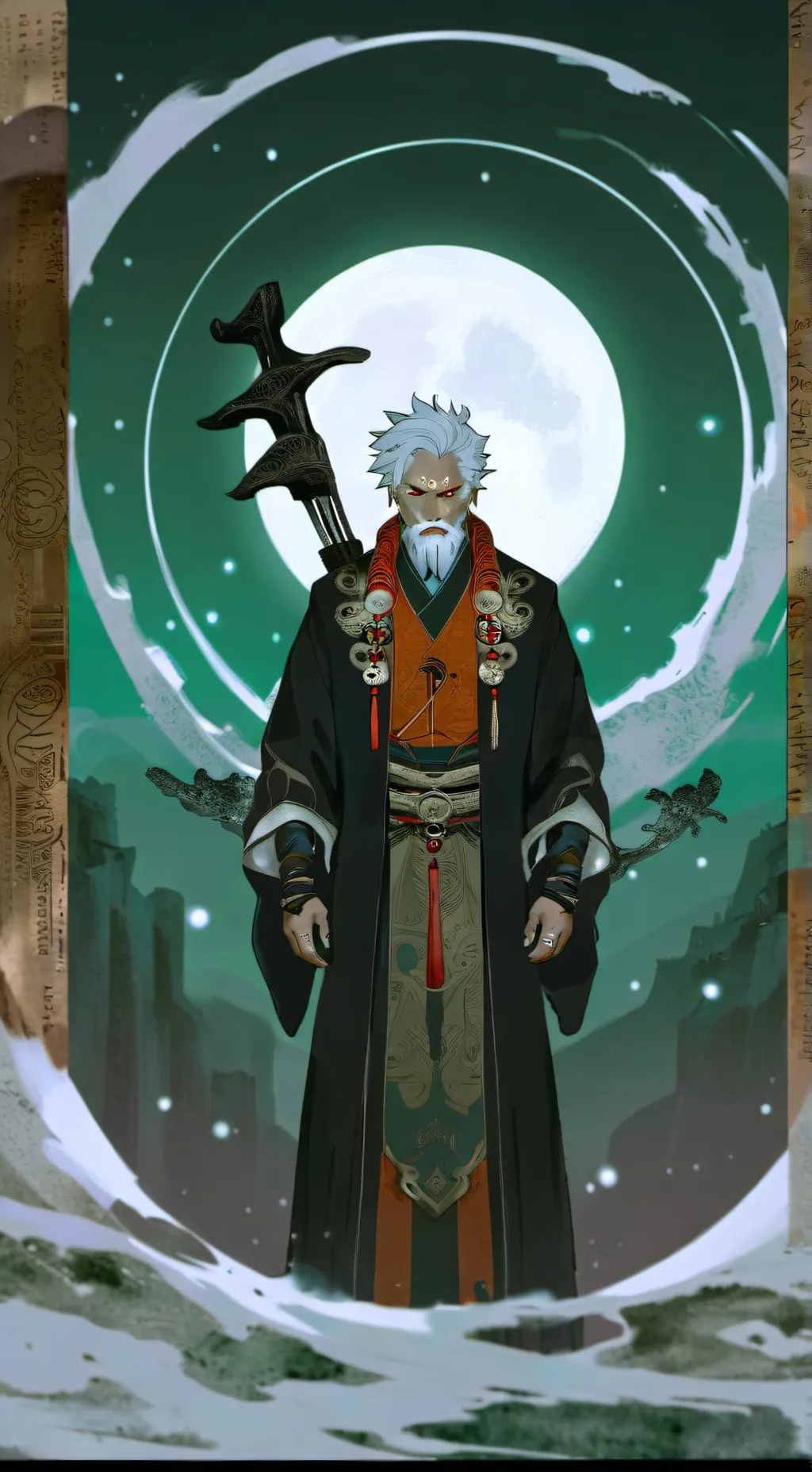 ai character: A random person background