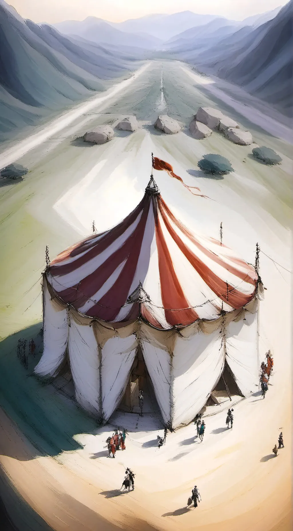 ai character: tadc  background