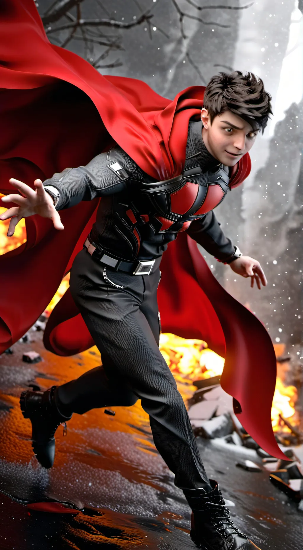 ai character: Daniel y israel background