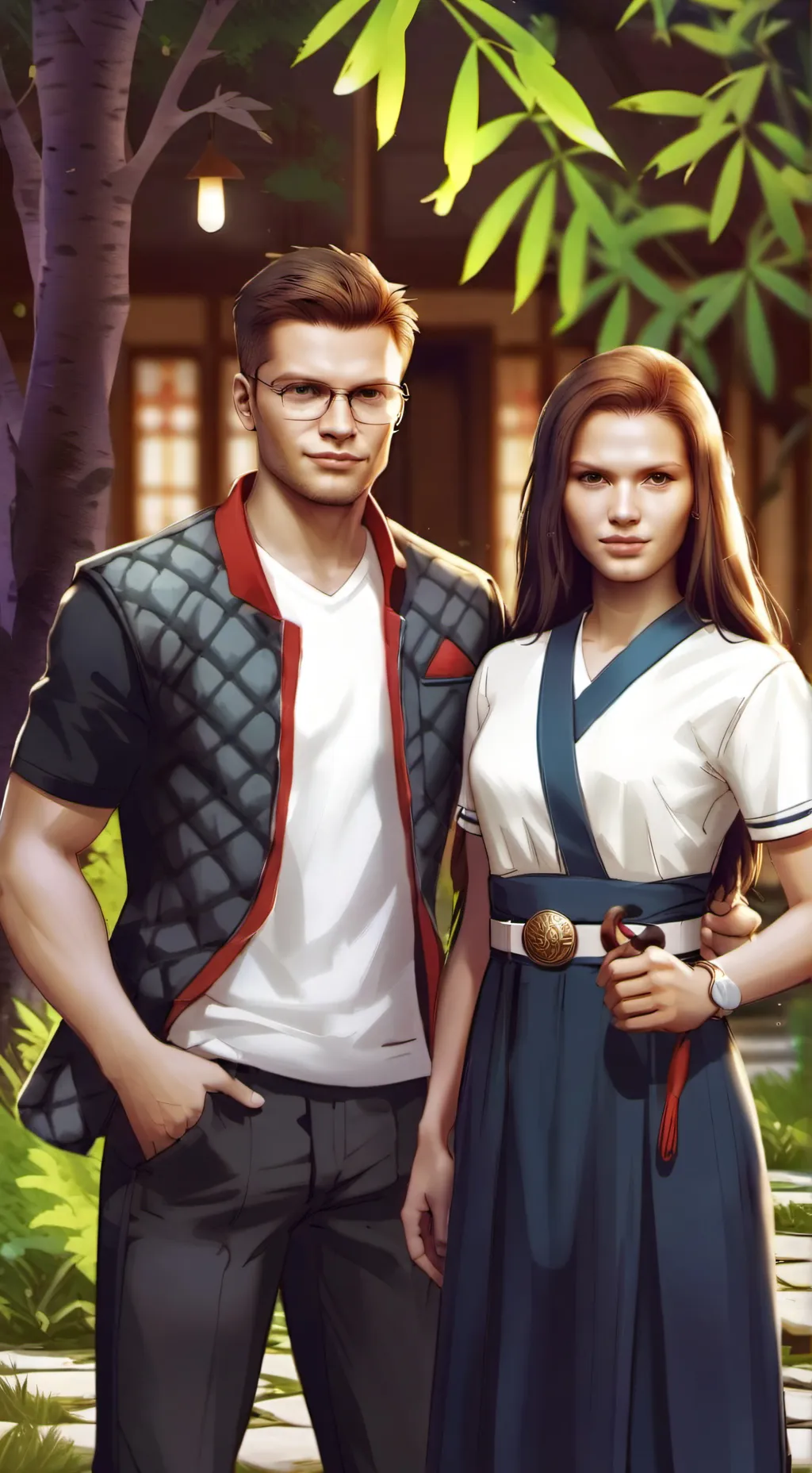 ai character: Riley background