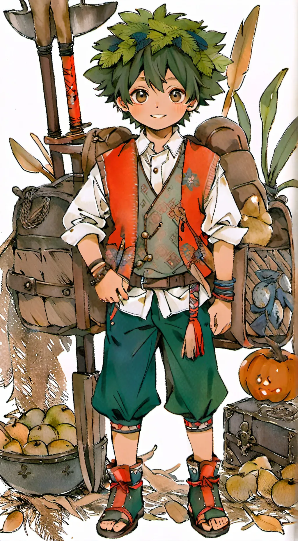 ai character: Mha amor y odio  background