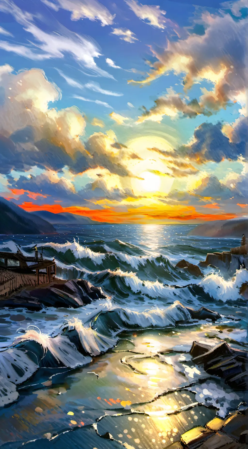 ai character: one piece background