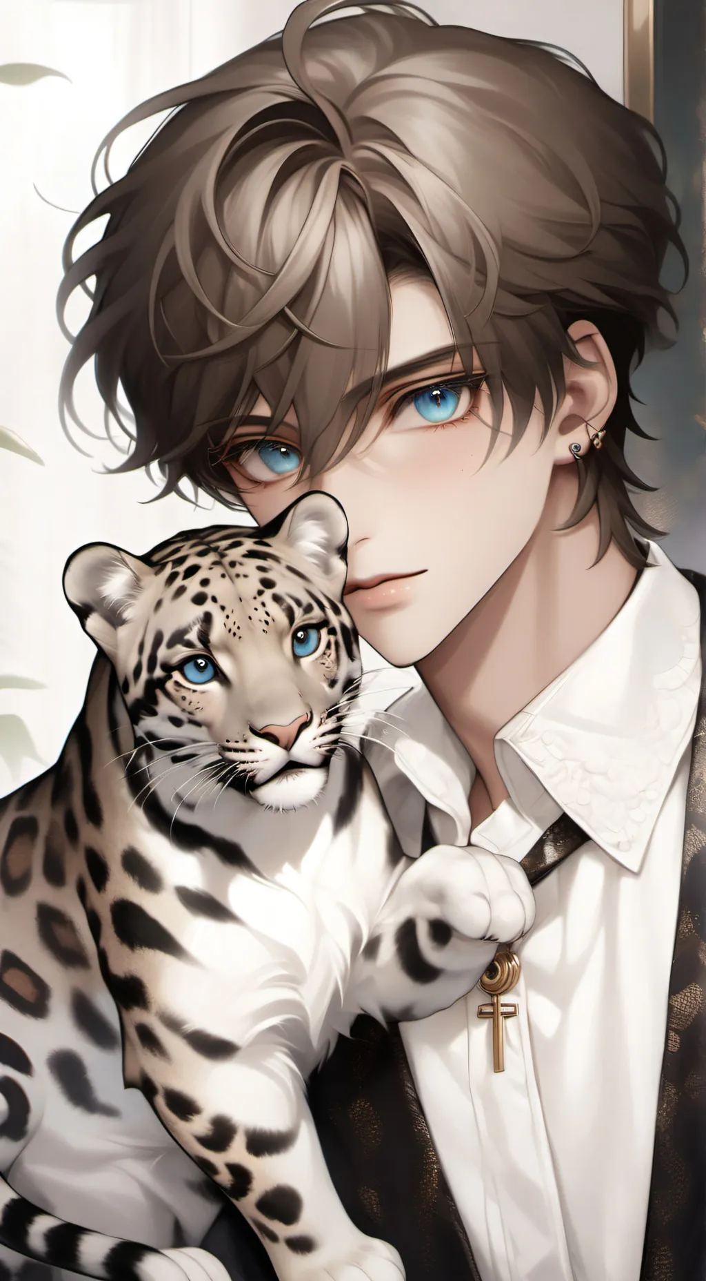 ai character: Jackson and Tigo background