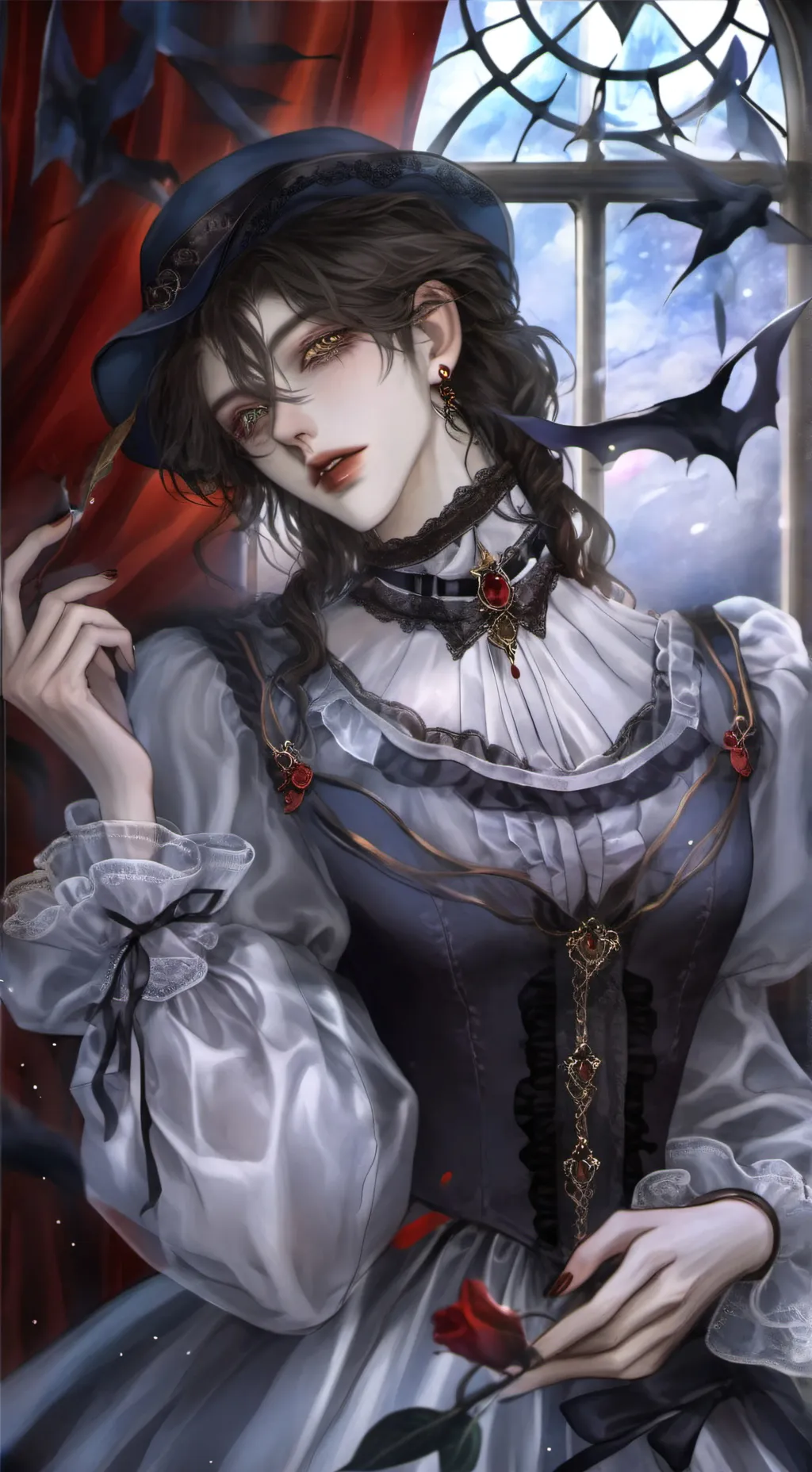 ai character: Arthur  background