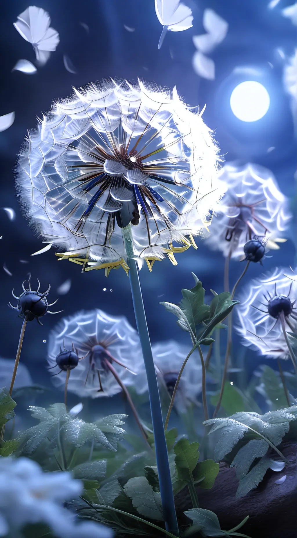 ai character: DANDY!!!  background