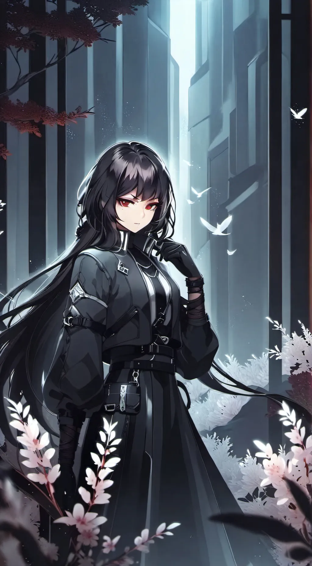 ai character: Akari Kiara background