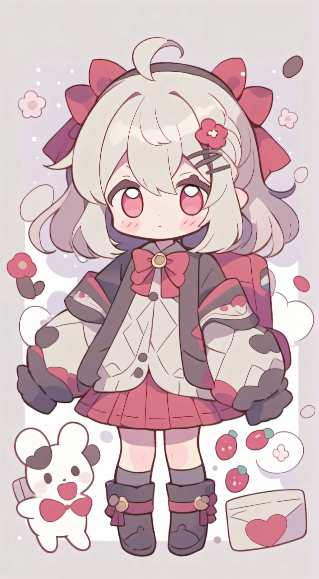 ai character: мл. сестра background