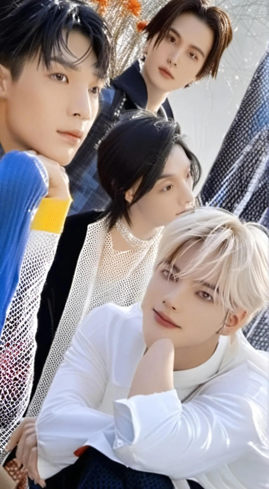 ai character: Stray kids  background