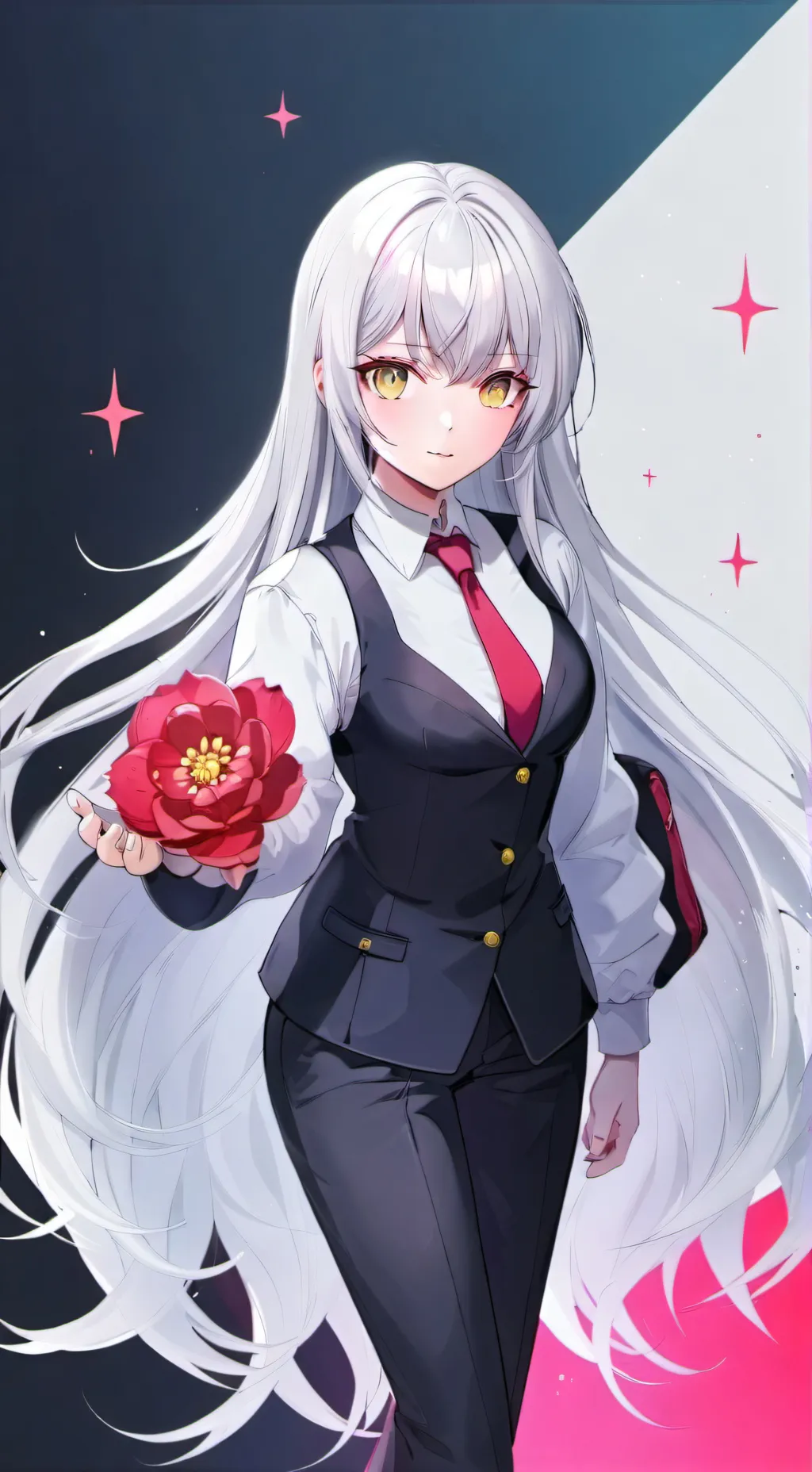 ai character: María (tu novia) background