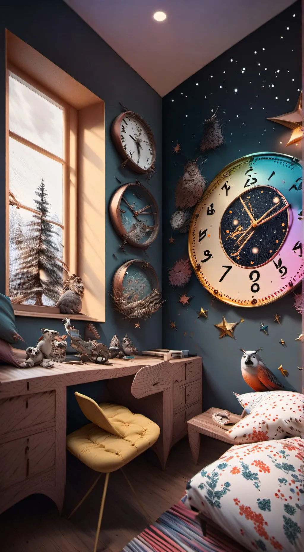 ai character: twilight background