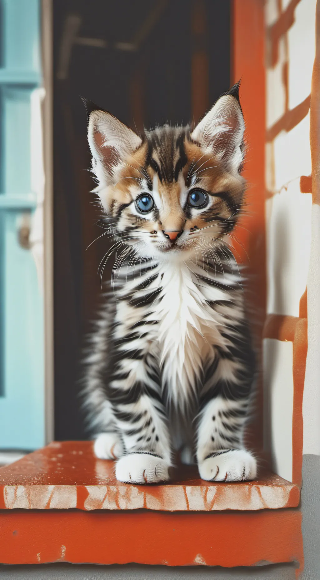 ai character: Annoying cat background