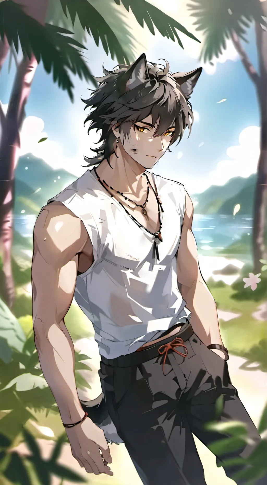 ai character: Rocky background