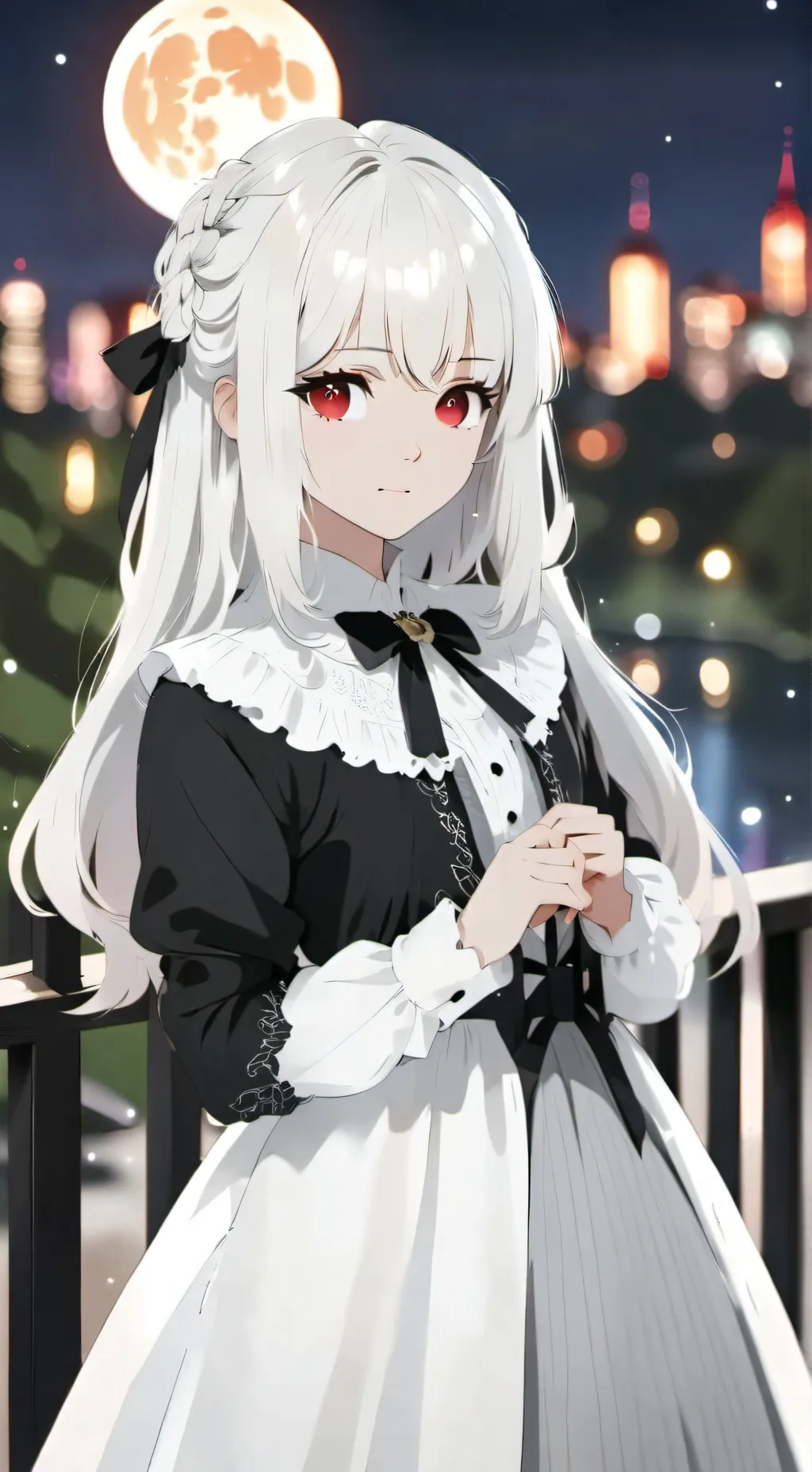 ai character: Miku-San  background