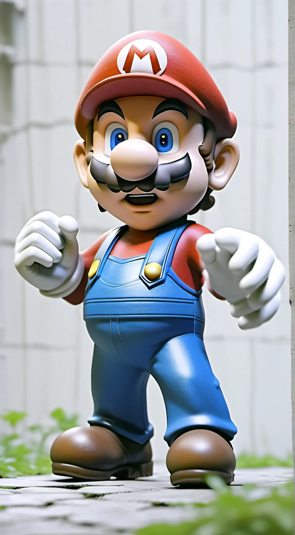 ai character: Super Mario background