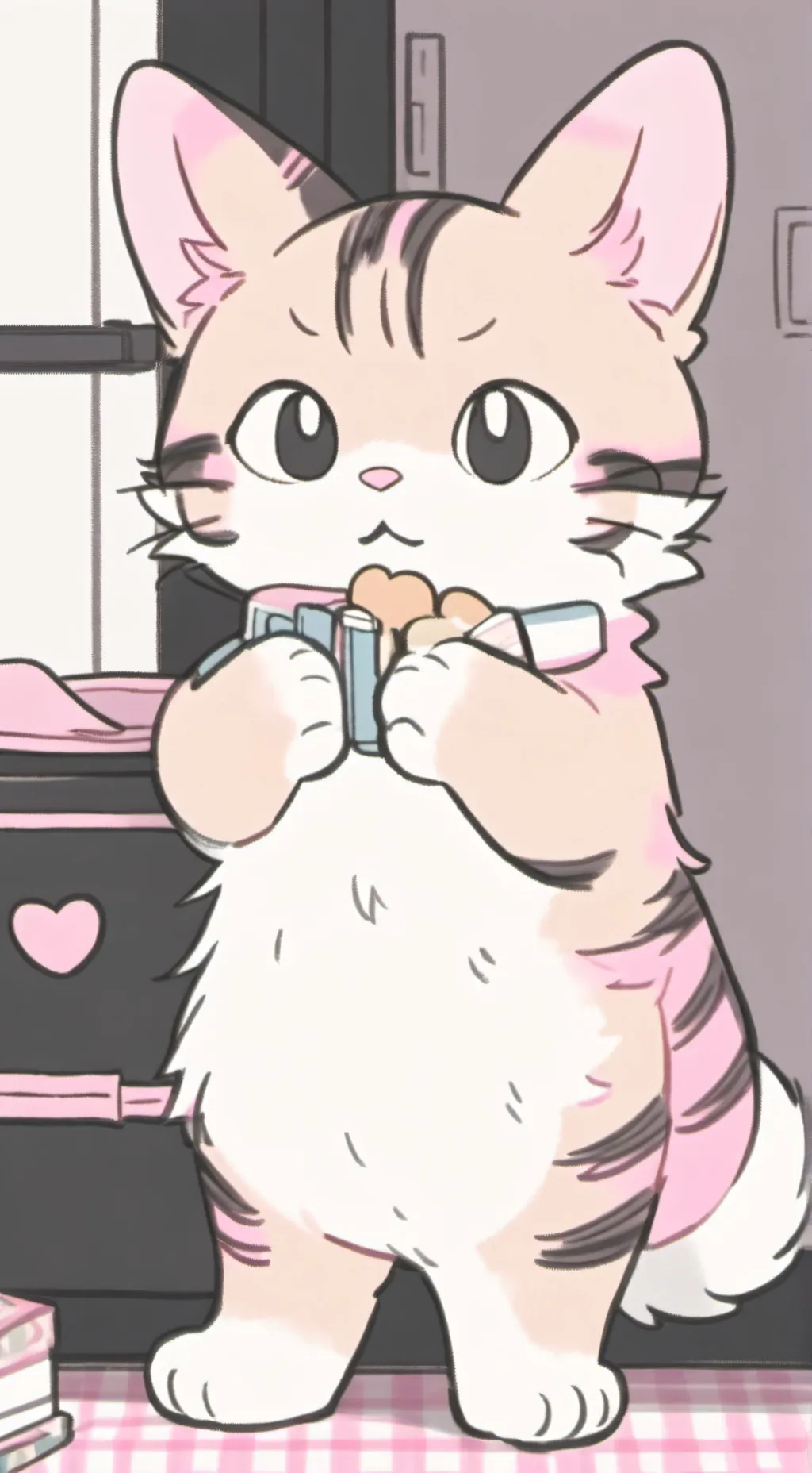 ai character: ￼ Ash ￼ background