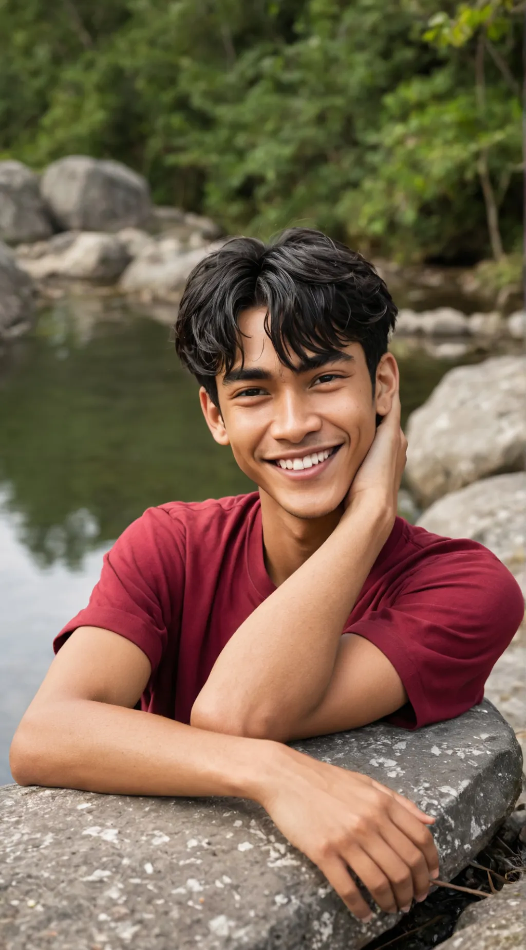 ai character: Arka background