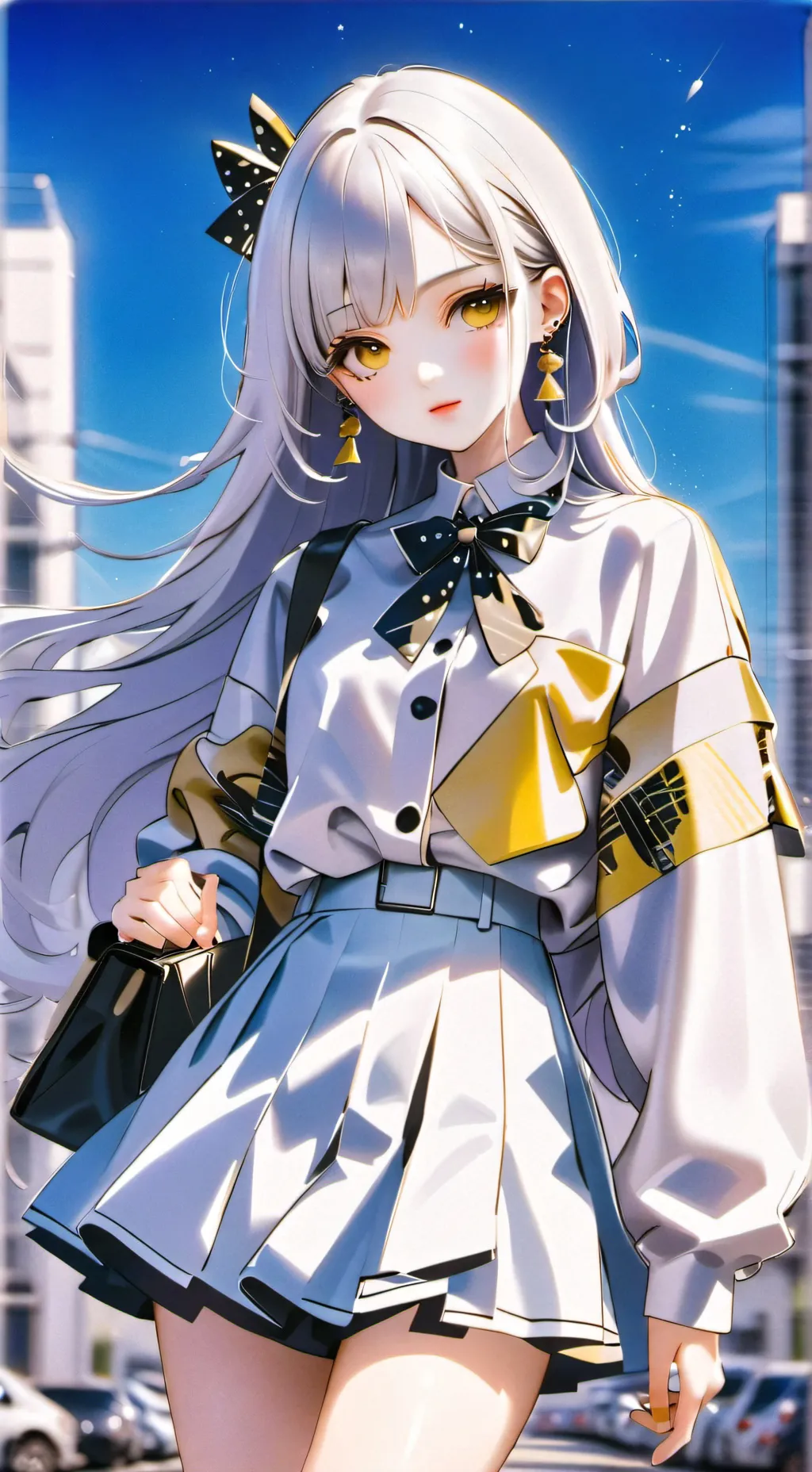 ai character: blossom academy background