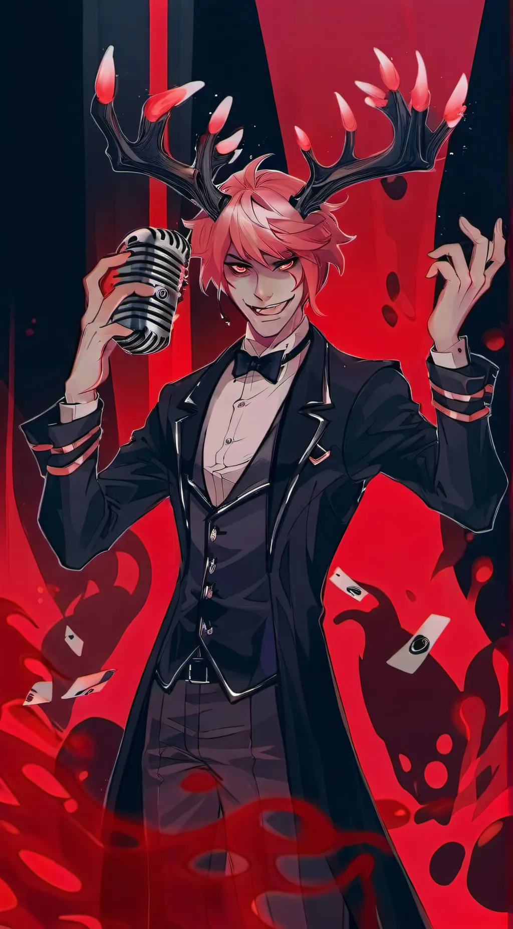 ai character: Alastor  background