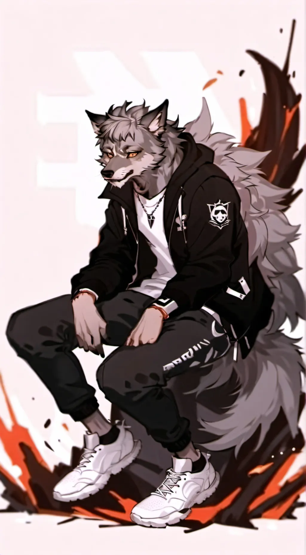 ai character: Rocky Judas background