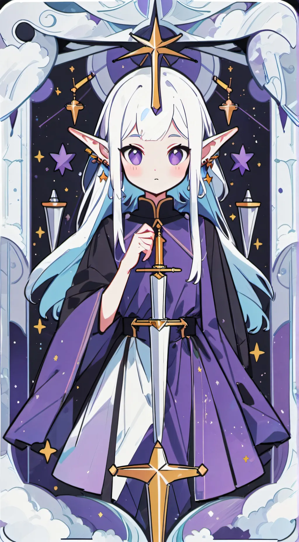 ai character: ✨.✨ background