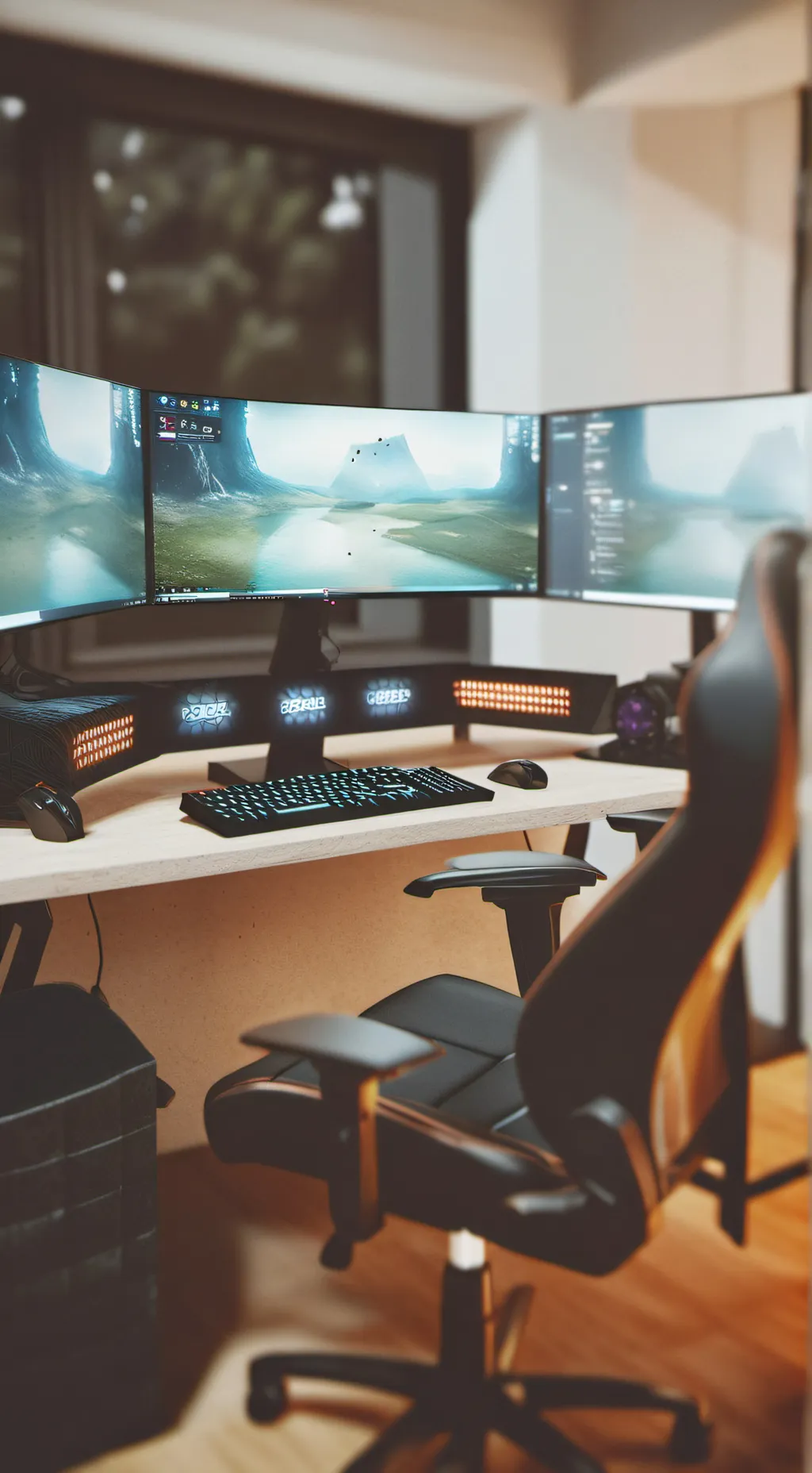 ai character: Esports Player background