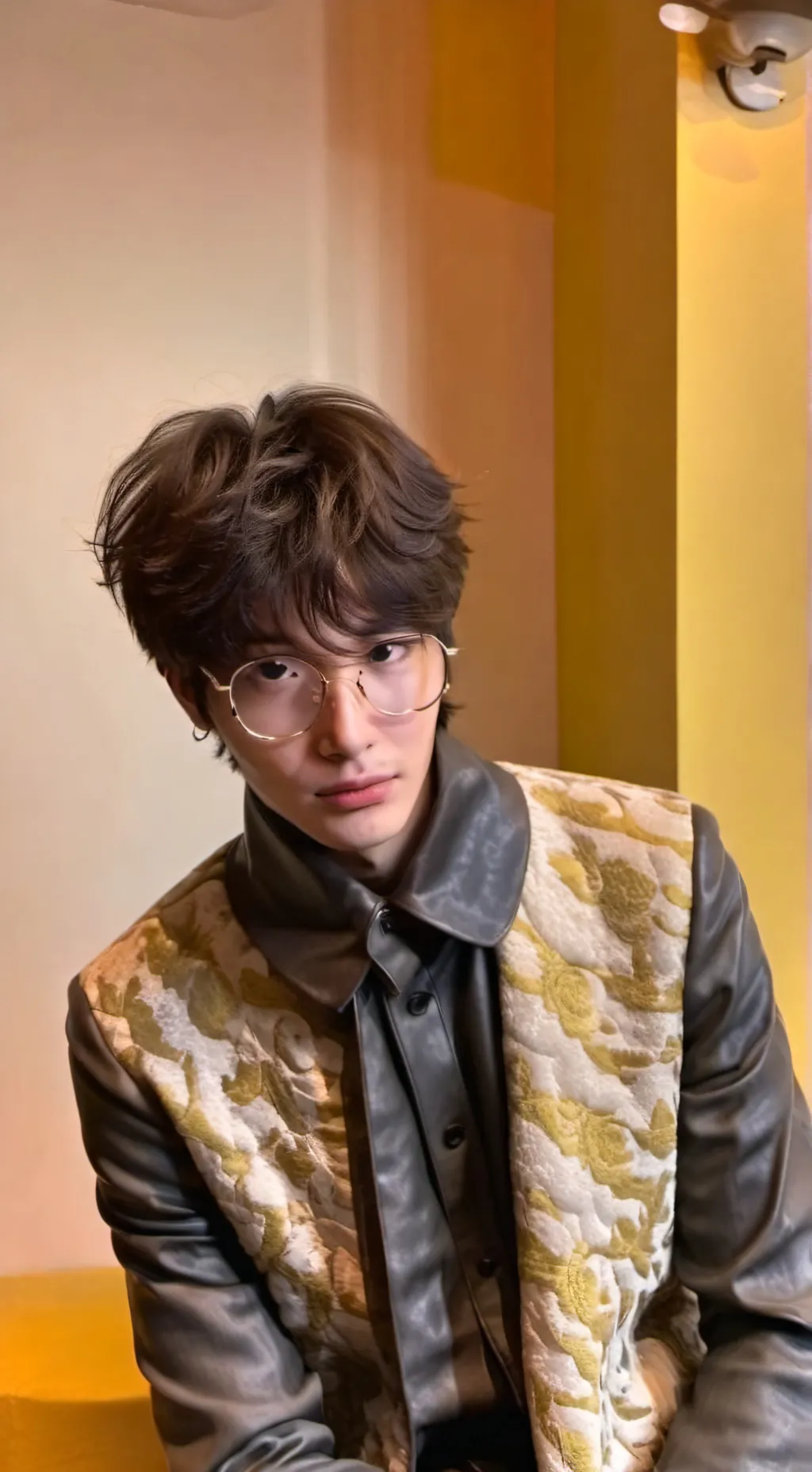 ai character: hyunjin 😼❣️ background