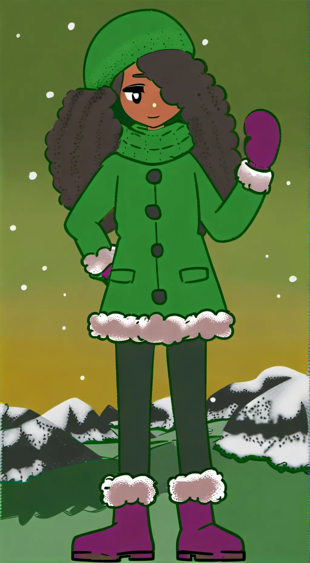 ai character: Mimi background