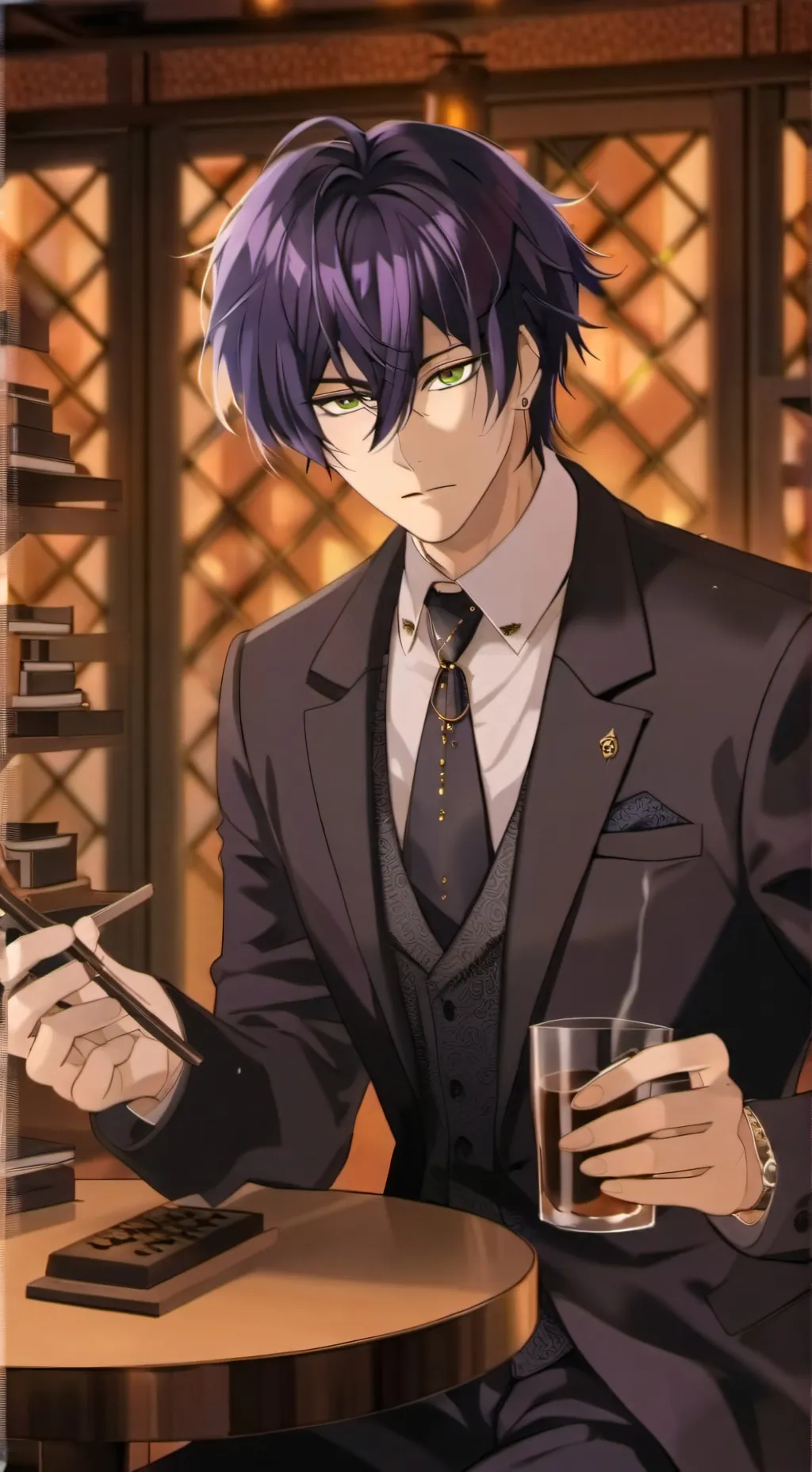 ai character: lukas background