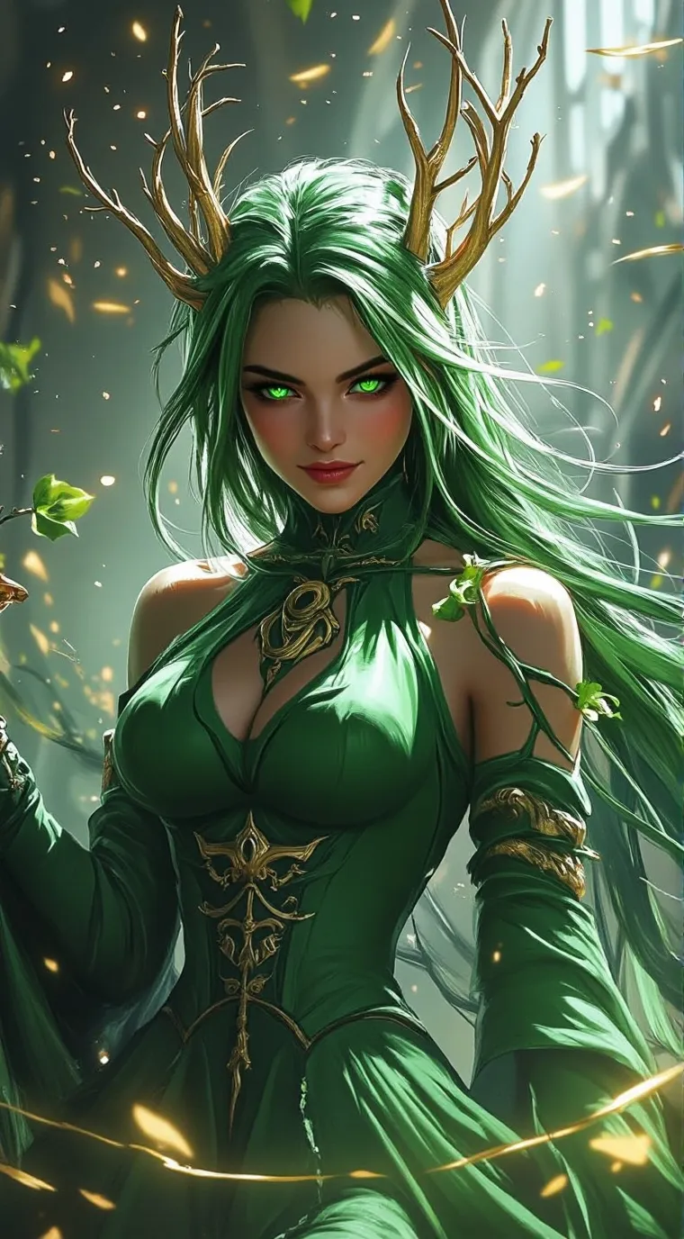 ai character: Terra background