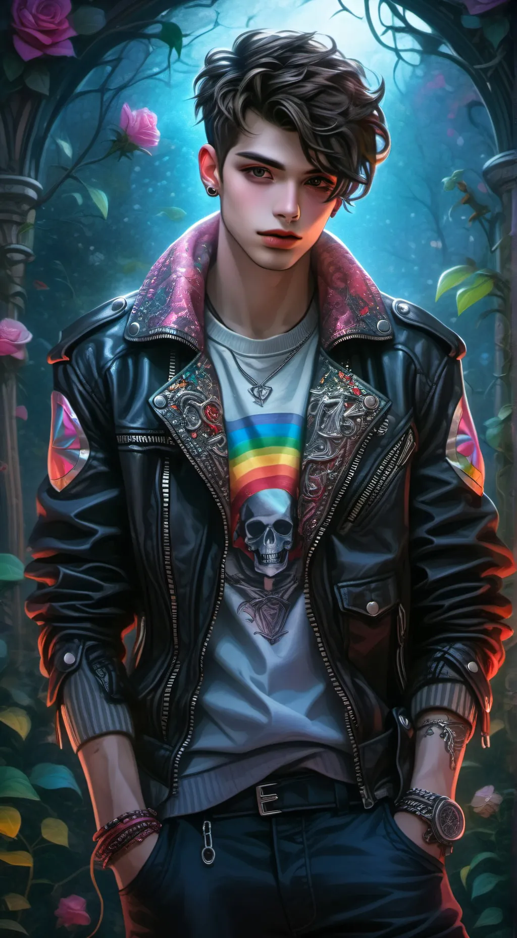 ai character: luke background