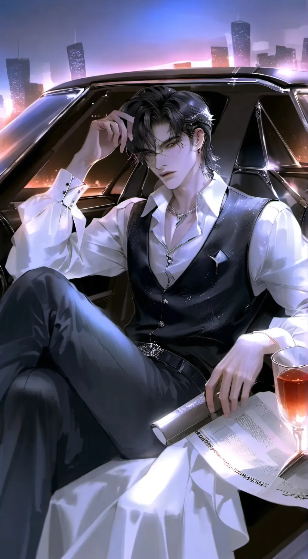 ai character: ʚLoanɞ background