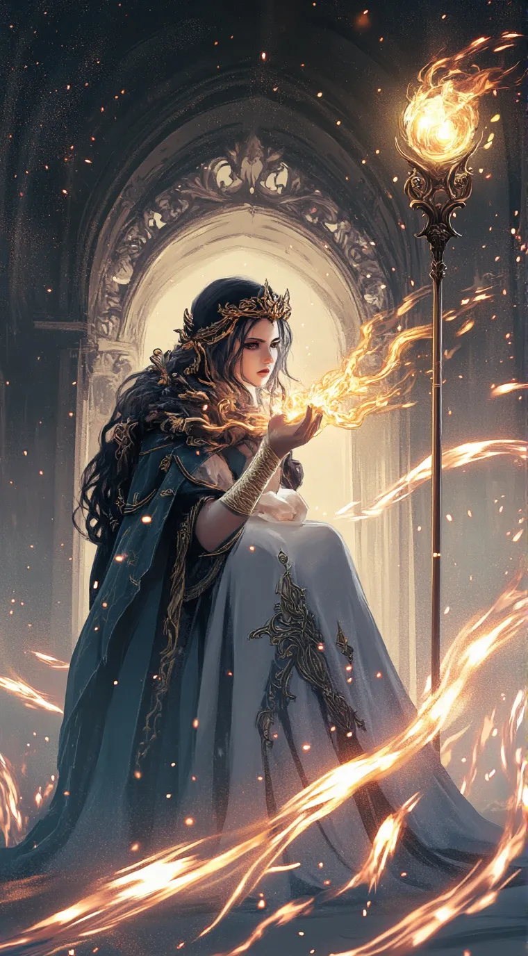 ai character: Eamma  background