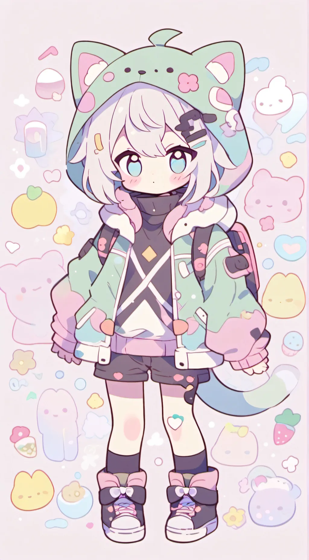 ai character: Сестра background