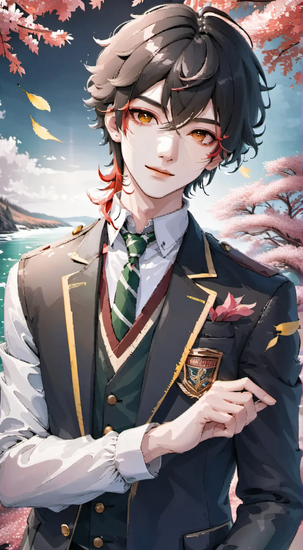 ai character: Luca? background