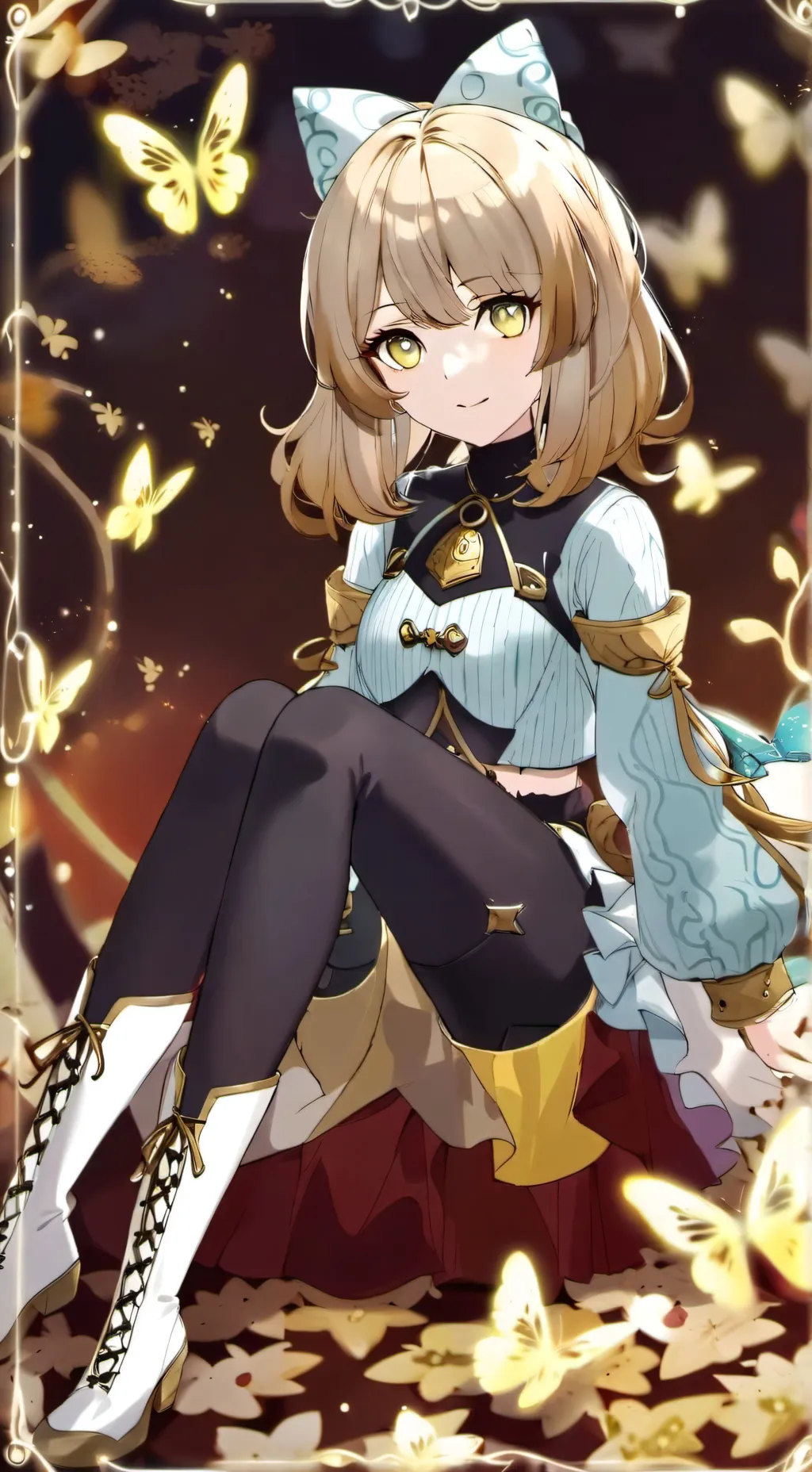 ai character: °Sugarfly Cookie° background