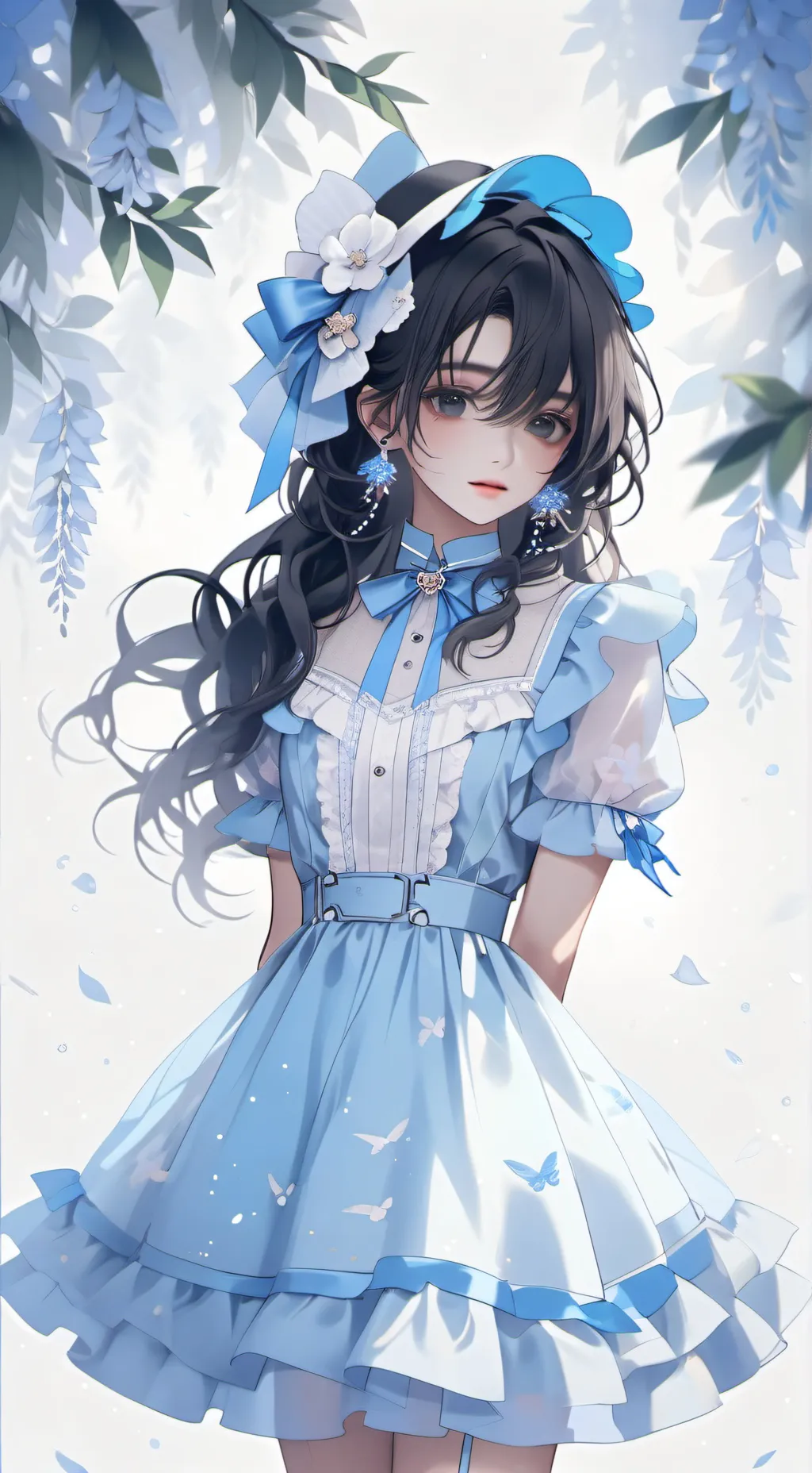 ai character: Lucía  background