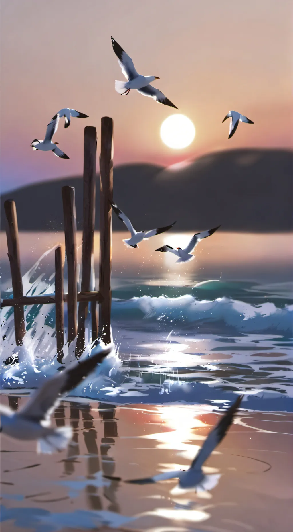 ai character: OBXXX🌊 background