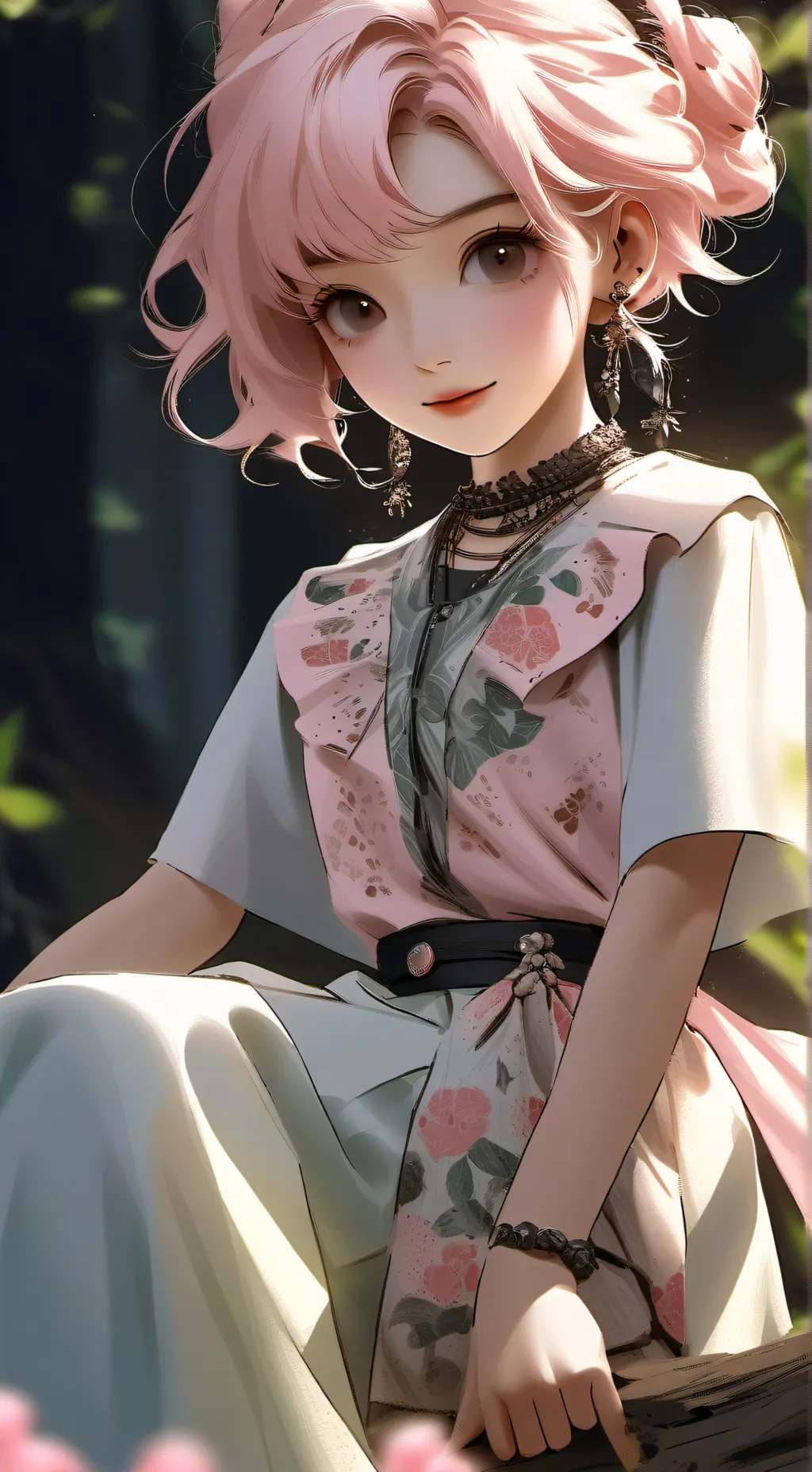 ai character: Jade background