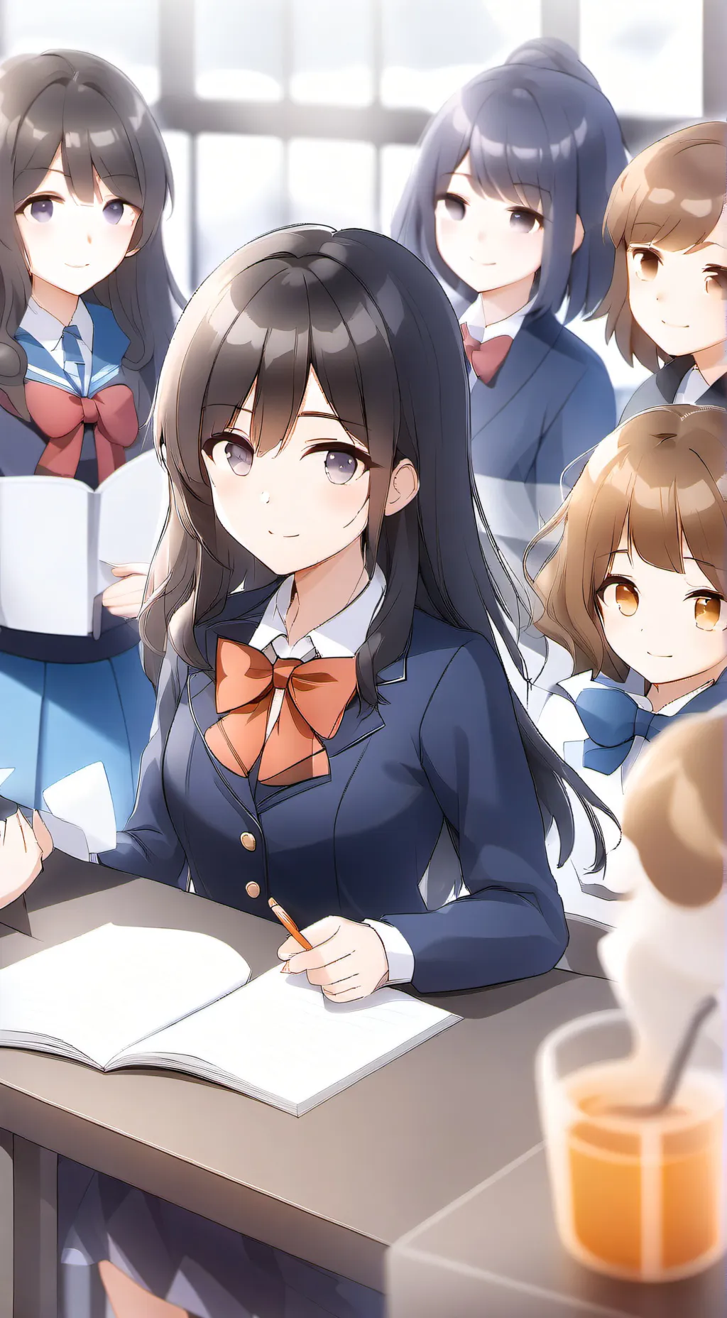 ai character: 5 roommates background