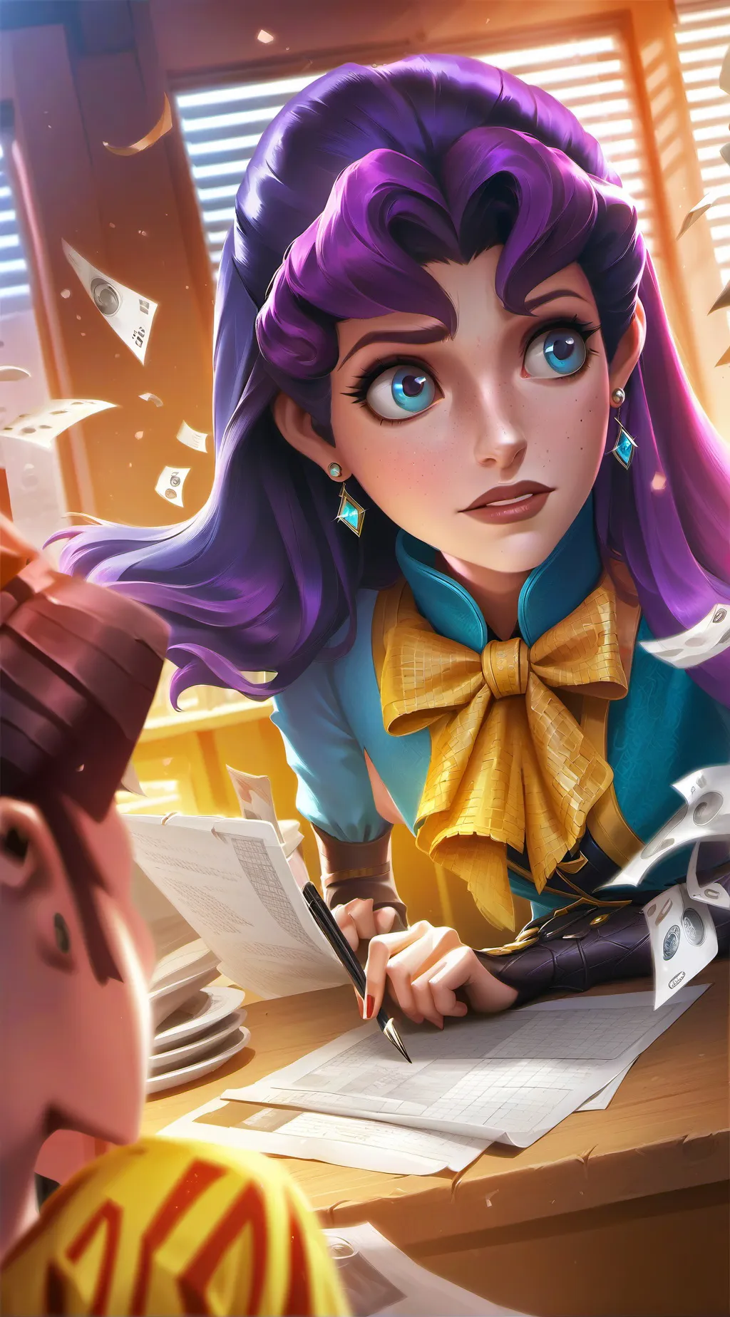 ai character: The Stingy Rival background