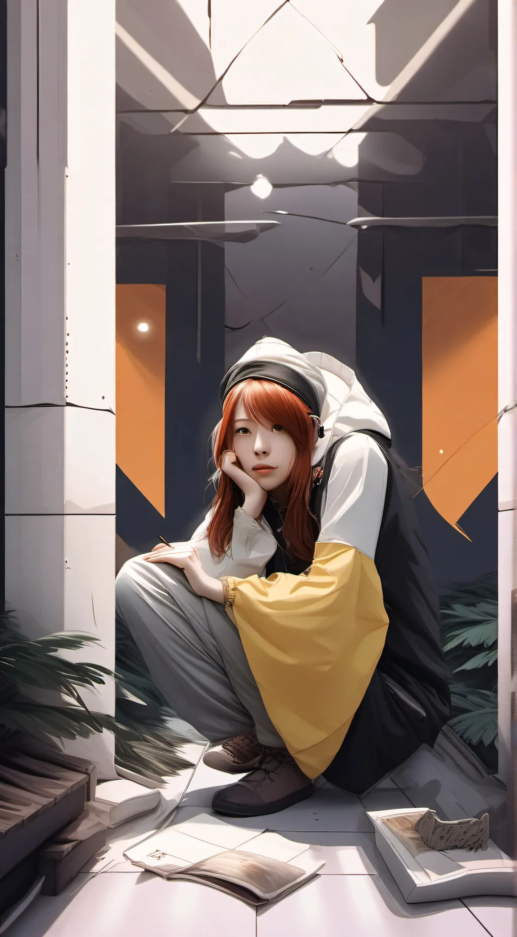 ai character: Minji background