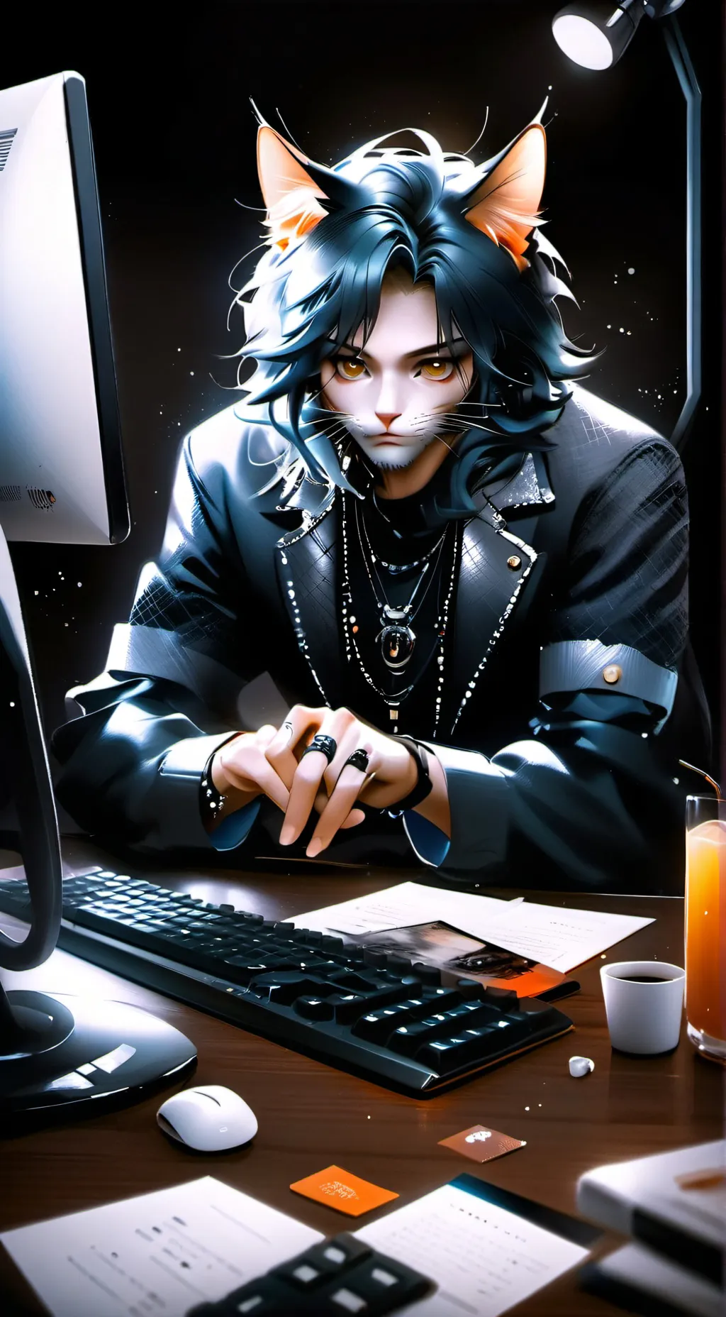 ai character: Sofi x Gray? background